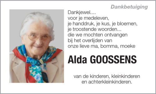 Alda Goossens