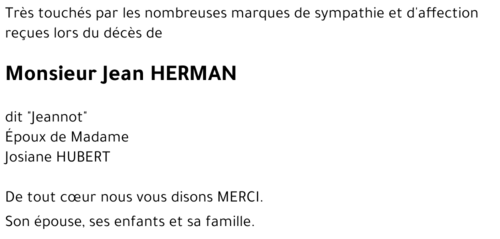 Jean HERMAN 