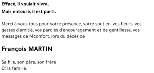 François MARTIN
