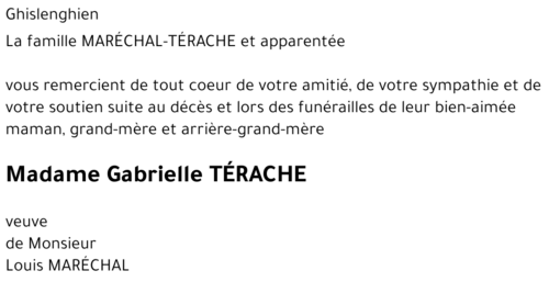Gabrielle TÉRACHE