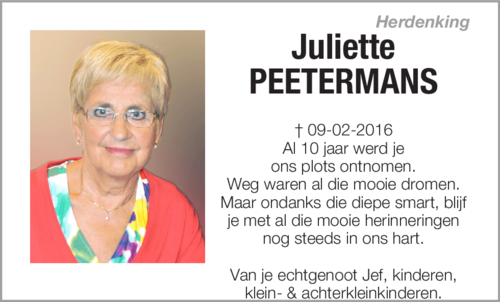 Juliette Peetermans