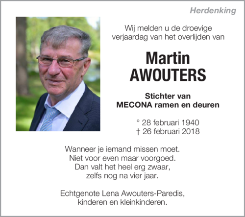 Martin Awouters