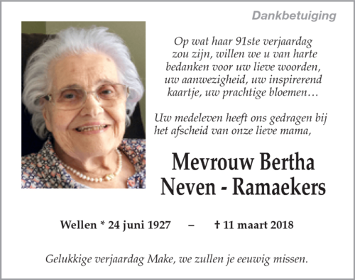Bertha Ramaekers