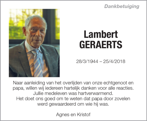 Lambert Geraerts