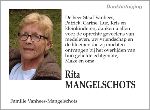 Rita Mangelschots
