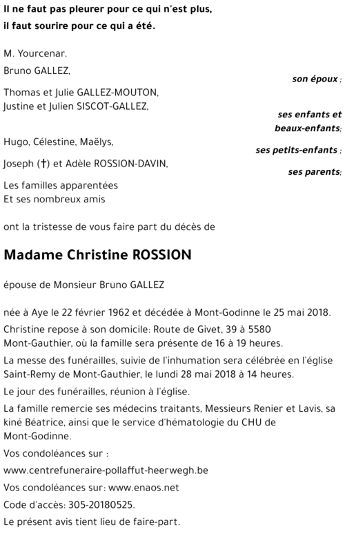Christine ROSSION