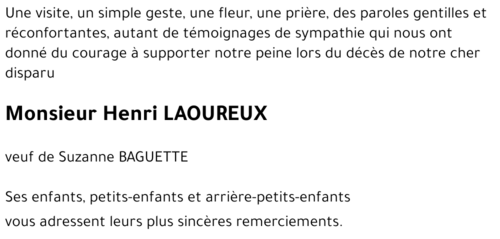 Henri LAOUREUX