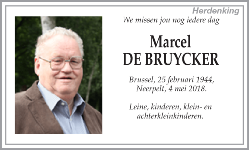 Marcel De Bruycker