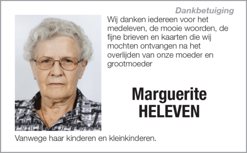 Marguerite Heleven