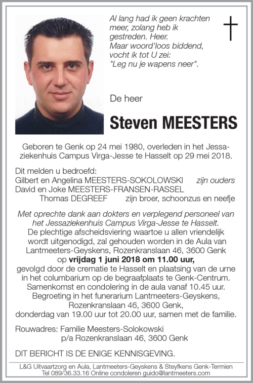 Steven MEESTERS