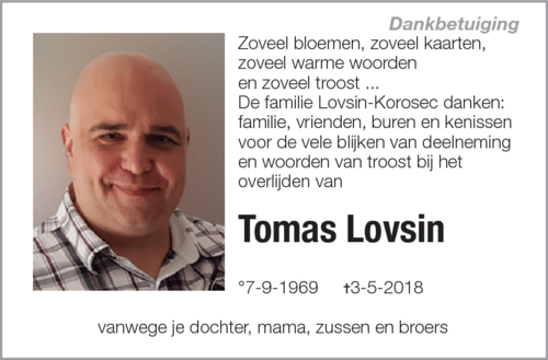 Tomas Lovsin