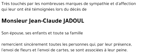 Jean-Claude JADOUL 