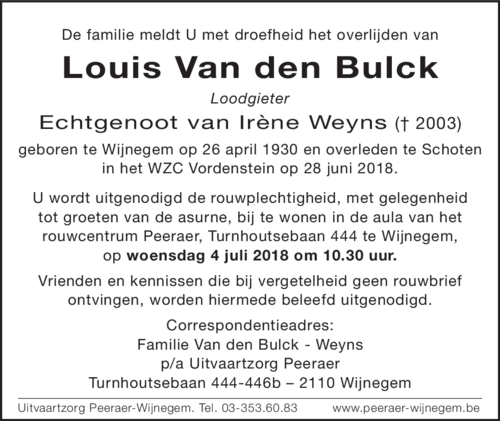 Louis Van den Bulck