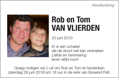Rob en Tom Van Vlierden