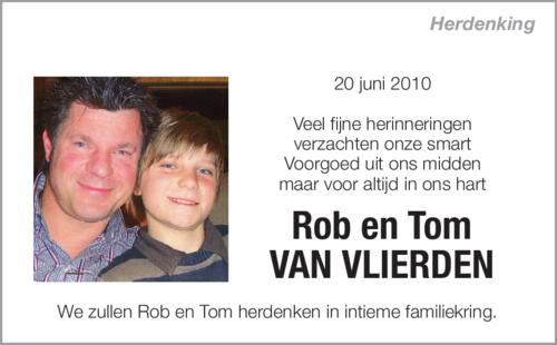 Rob en Tom Van Vlierden