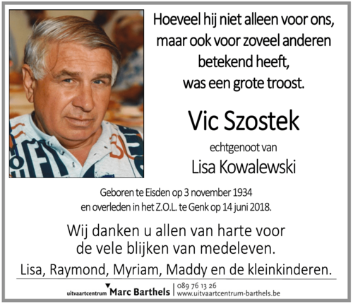 Vic Szostek