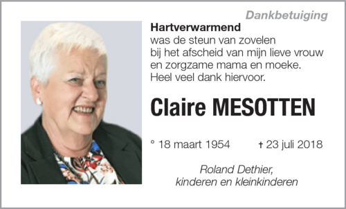 Claire Mesotten