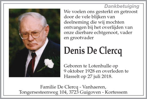 Denis De Clercq