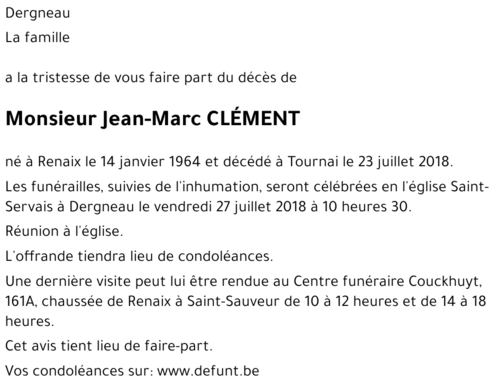 Jean-Marc CLÉMENT