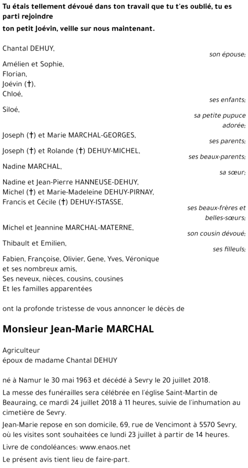 Jean-Marie MARCHAL