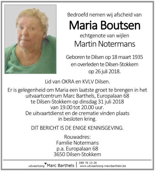 Maria Boutsen