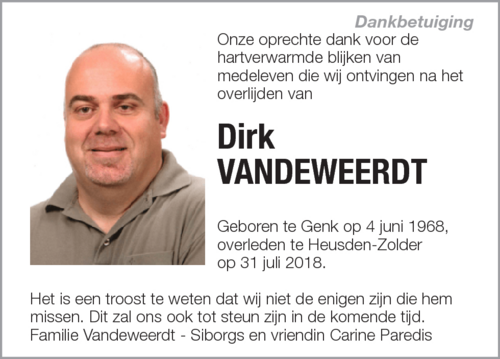Dirk Vandeweerdt