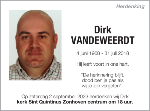 Dirk Vandeweerdt