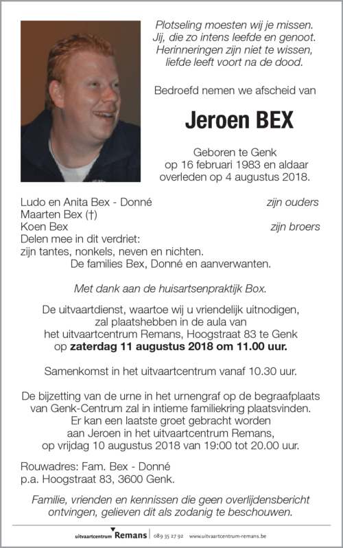 Jeroen Bex