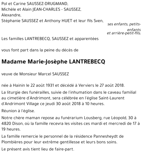 Marie LANTREBECQ