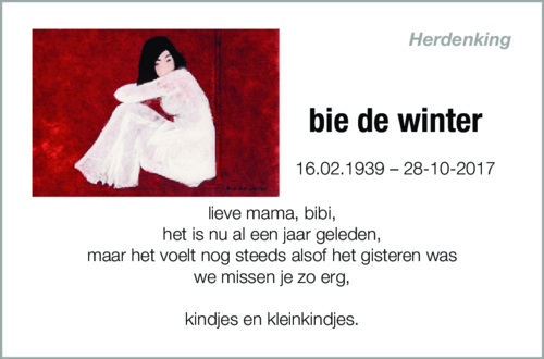 Bie De Winter