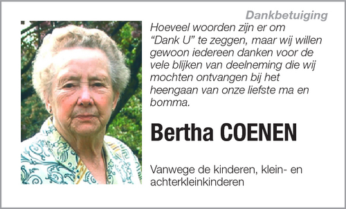 Bertha Coenen