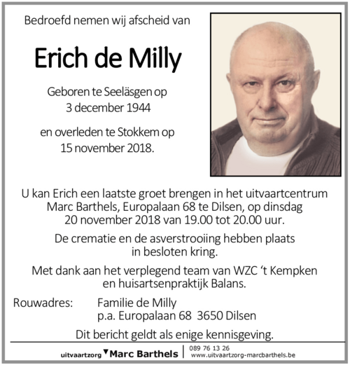 Erich de Milly