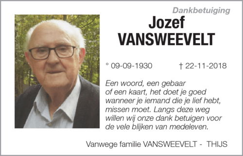 Jozef Vansweevelt