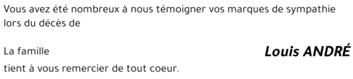 Louis André