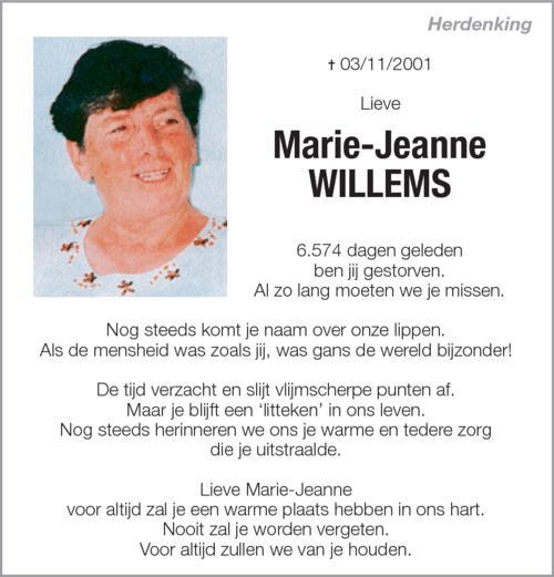 Marie-Jeanne Willems