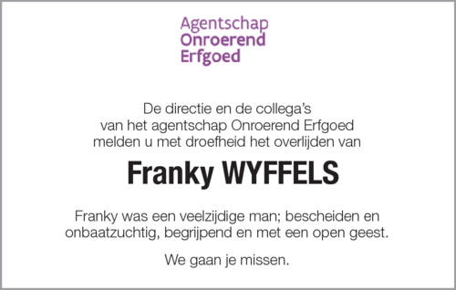 Franky Wyffels