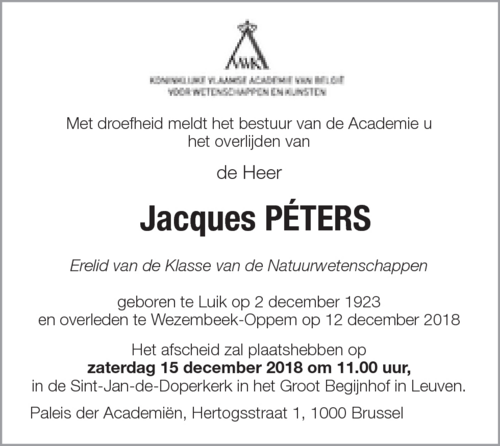 Jacques Péters