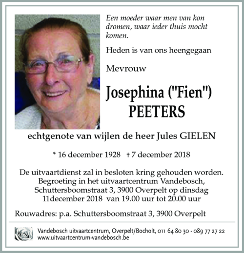 Josephina Peeters