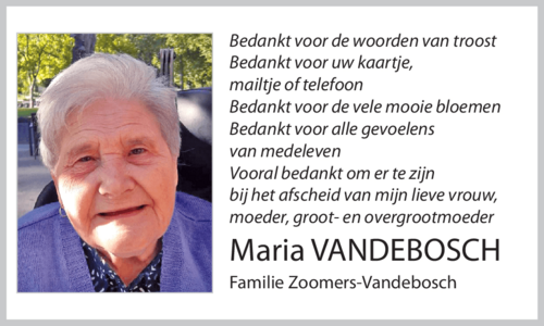 Maria Vandebosch
