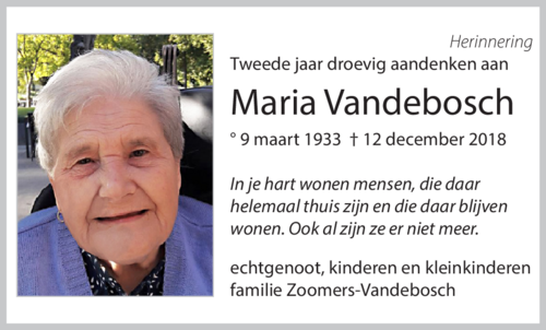Maria Vandebosch