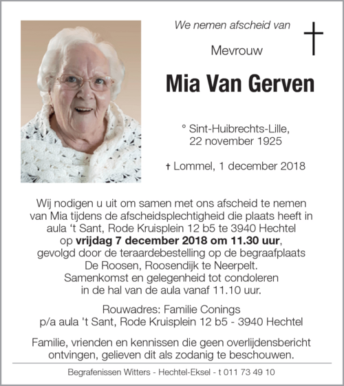 Mia Van Gerven