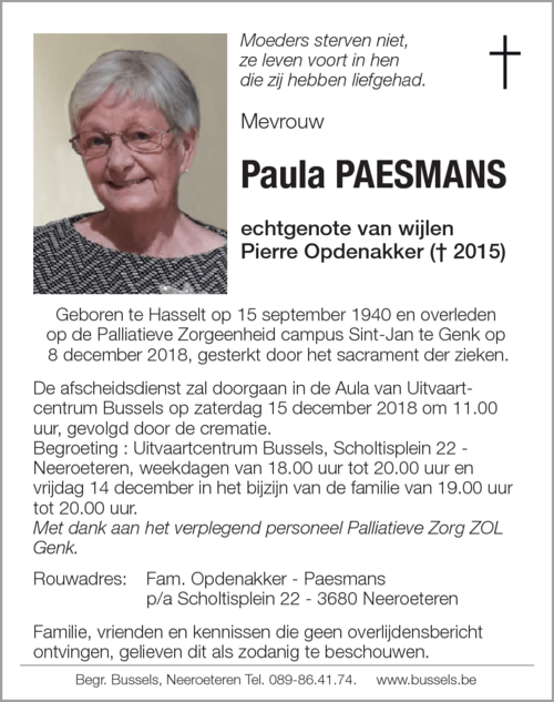 Paula PAESMANS