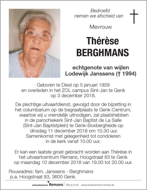 Thérèse Berghmans