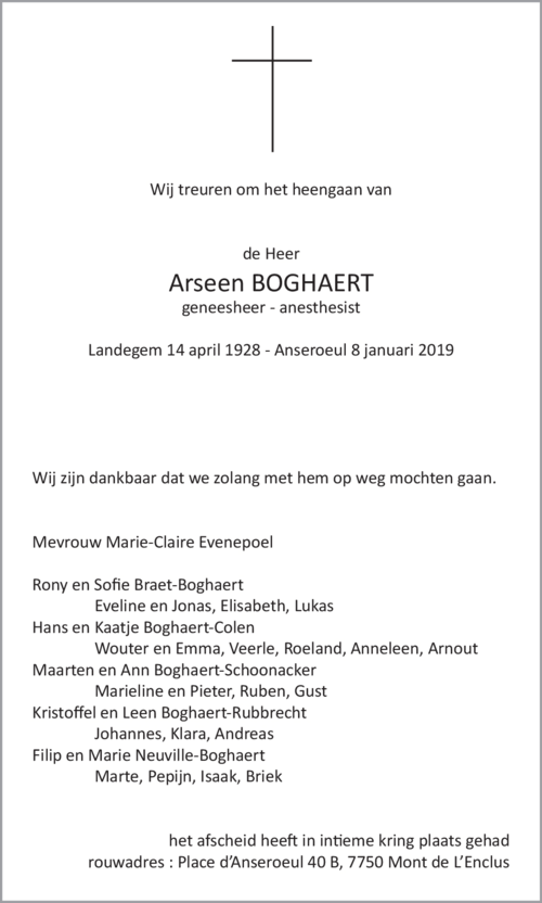 Arseen Boghaert