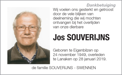 Jos SOUVERIJNS