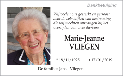 Marie-Jeanne Vliegen