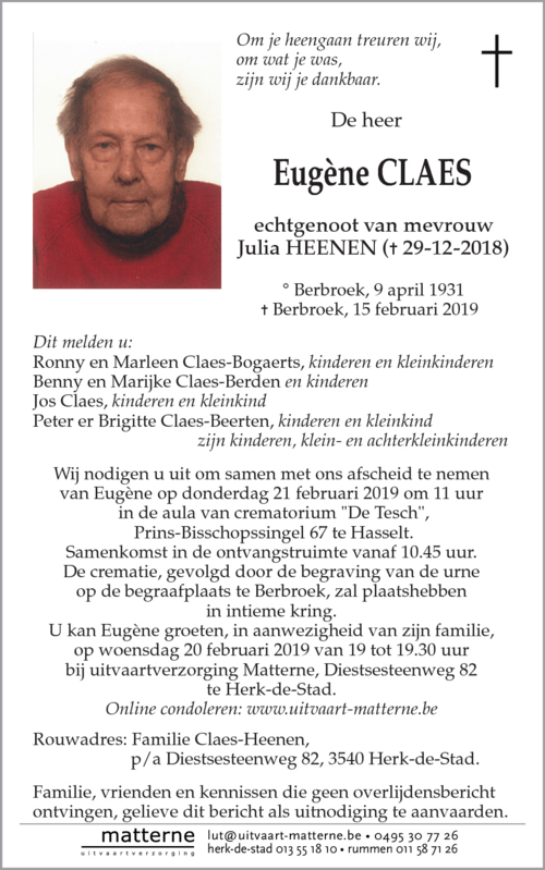 Eugène Claes