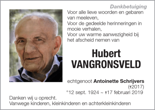 Hubert Vangronsveld