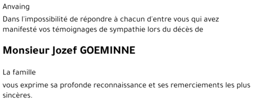 Jozef GOEMINNE