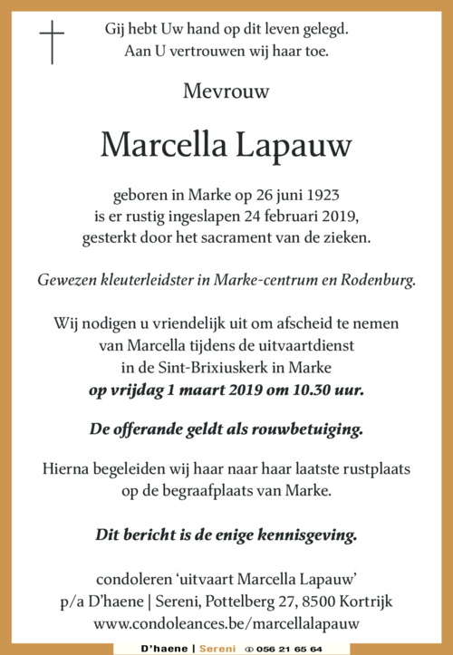Marcella Lapauw